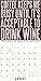 Uncorked! Wine & Words - Primitives by Kathy 2017 Wall Calendar