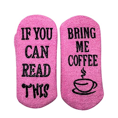 If You Can Read This socks,Luxury Coffee Socks with Cupcake Gift Packaging Comfortable For Mother, Wife, or Friend