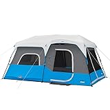 CORE 9 Person Instant Cabin Tent with LED Lights