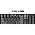 Keychron K10 Full Size Layout 104-Key Wireless Mechanical Keyboard, Hot-Swappable RGB Backlight with Gateron G Pro Brown Switch Aluminum Bluetooth/Wired Gaming Keyboard for Mac Windows