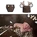 Diamondo Newborn Baby Girls Boys Crochet Knit Costume Photography Props Outfits Deer