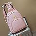 Kenox Girls Pu Leather College Daypacks Multi-function Travel Backpack