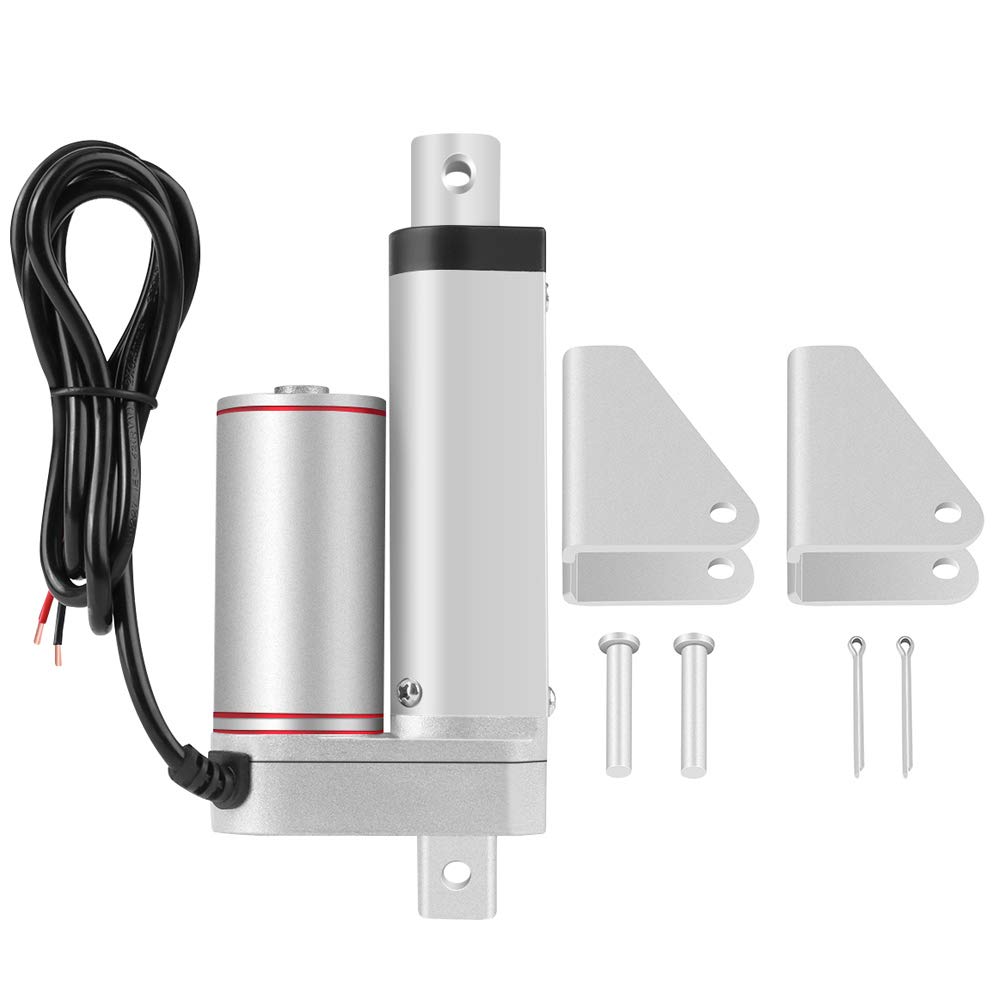thumbnail interactive-video image 1 of High Speed Linear Actuator 12V - 30mm/s 300N Electric Linear Motor For Doors & Machinery (200mm Stroke) 1 of 11