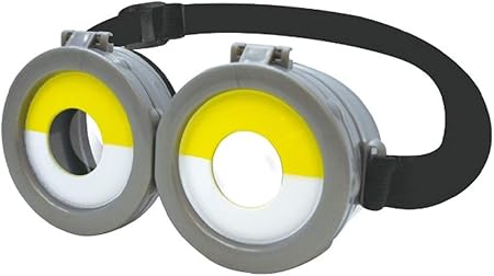 Amazon Co Jp リタプロショップ ミニオン なりきり ミニオンズ めがね Ver2 半目 サイズ調整 開閉可能 ゴーグル 眼鏡 サングラス おもちゃ