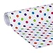 Duck Brand 282242 Deco Adhesive Laminate, 20-Inch x 10-Feet, Polka Dots