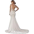 Wedding Dresses for Bride 2025 Lace Mermaid Sleeveless Beach Bohe Wedding Gowns