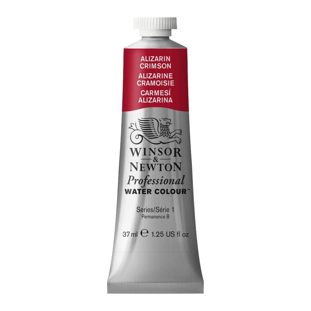 Winsor & Newton 37 ml Tube Professional Water Colour, Alizarin Crimson