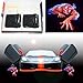 Spoya 3D Crawl Spiderman wireless magnetic car door step LED welcome logo shadow light laser projector light Powered by battery