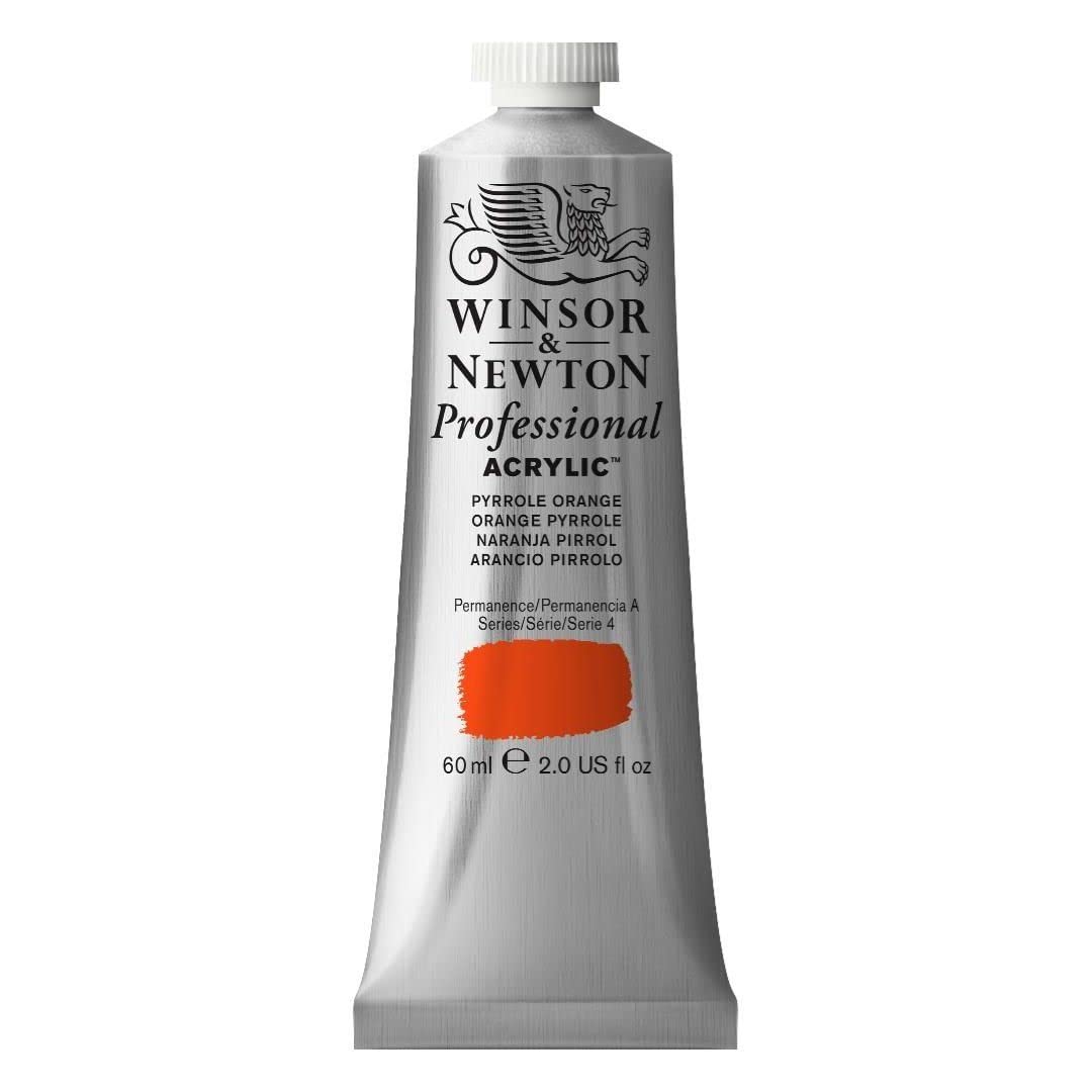 Winsor & Newton 2320519 60 ml Professional Acrylic Colour - Pyrrole Orange