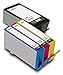 NUINKO 4 Pack Replacement Cartridges for HP 920XL Ink Cartridge CD975AN CD972AN CD973AN CD974AN for HP OfficeJet 6500 6500a 7500a 6500a Plus 6000 7000 Printers