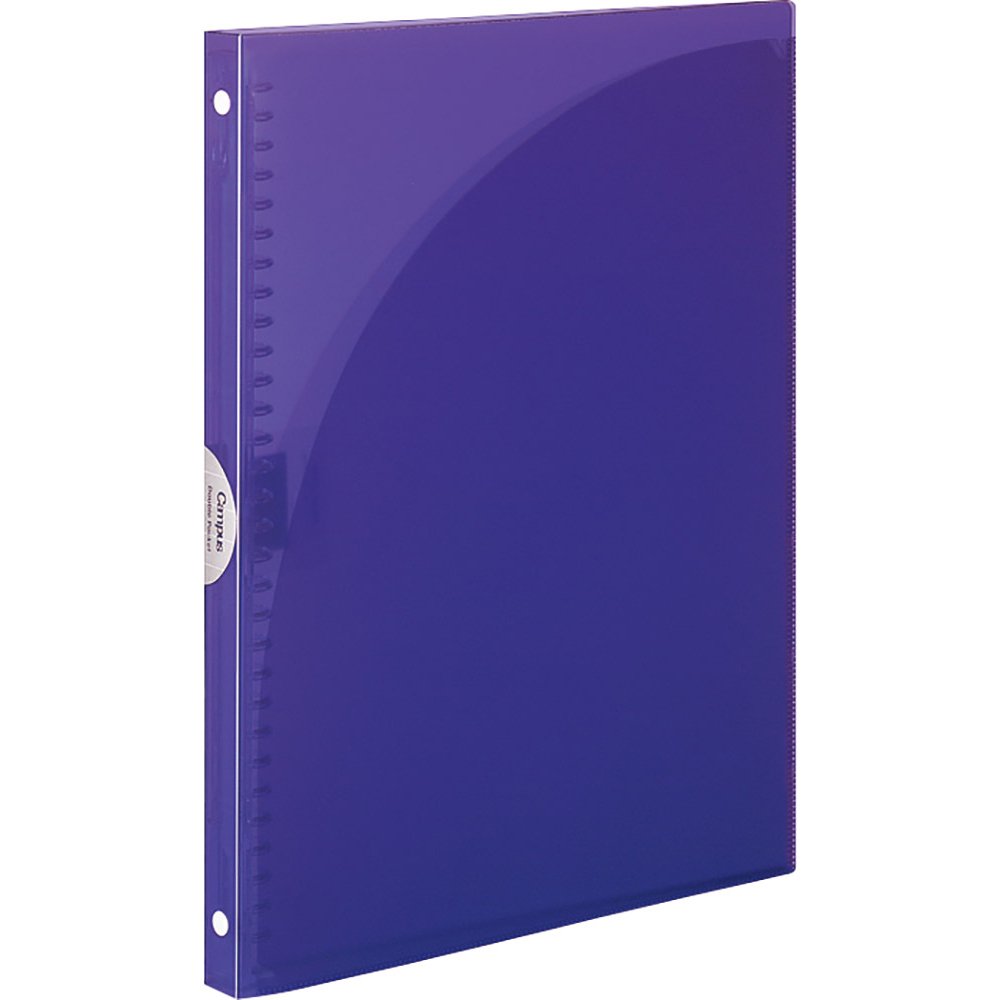 Kokuyo Campus Adapt Slim Binder A4 30 Rings Purple [Office