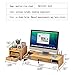 Monitor Riser Desk Organizer and Accessories with Separate Cabinet, Monitor Stand on Drawer with Lock Office Supplies for iMac,Laptop,Computer,TV (Cherry red)thumb 2