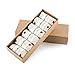 SHUAISHUAIKAI Womens Combed Cotton Socks Casual Ankle Socks Dots Crew socks (6 Pack in Giftbox)