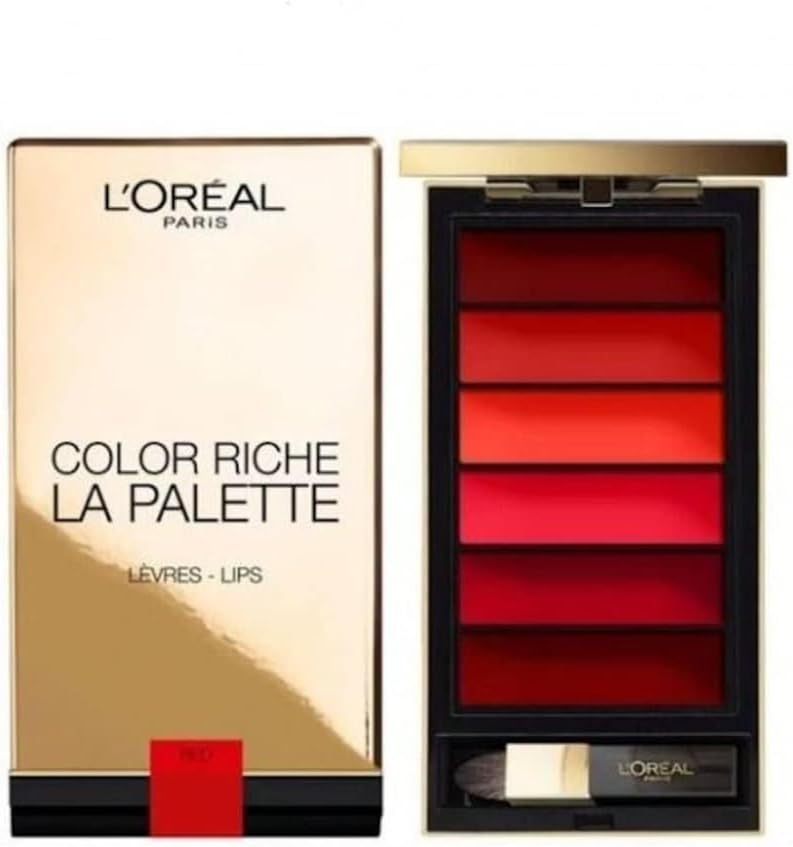 L'Oréal Color Riche Lip Palette Nude Red 74g by L'Oreal Paris