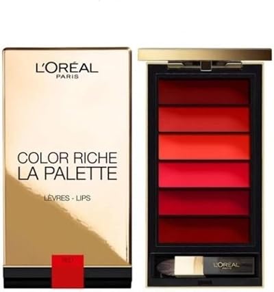 L'Oréal Color Riche Lip Palette Nude Red 74g by L'Oreal Paris