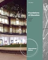 Foundations of Education 0495810436 Book Cover