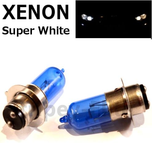 P15D-25-1 35/35w Super White Upgrade Headlight Bulbs Motorcycle Bike H6M