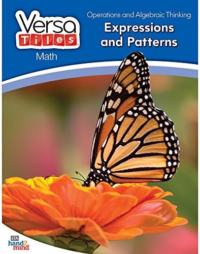 hand2mind VersaTiles Math Books Grade 5 (Operations and Algebraic Thinking: Expressions and Patterns)