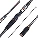 Goture Xceed Casting Fishing Rods, 30 Ton Carbon Fiber Portable Four Piece Fishing Poles, 7’ / M Power/Medium Fast Action/Casting Rod