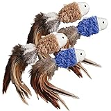 Kong 46616Â Naturals Crinkle FISH (Pack of 2)
