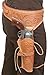 Historical Emporium .44/.45 cal Standard Right Hand Western Gun Belt and Holster Tooled Leather