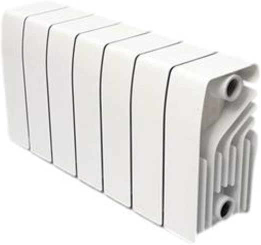 Baxi Radiador De Aluminio De Alta Emision Termica Bateria 5 Elementos Serie Dubal 30 14 7 X 40 X 28 8 Centimetros Referencia 194a10501 Blanco Amazon Es Bricolaje Y Herramientas
