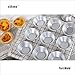 Mini Pie Pans, Cake Cookie Mold ,Set of 10 Anodized Aluminum Pudding Mould Baking Tool ,Size 2.87”0.86” By GLLEEN