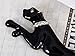 Alilang Golden Tone Shiny Black Panther Puma Cougar Collar Brooch Pin