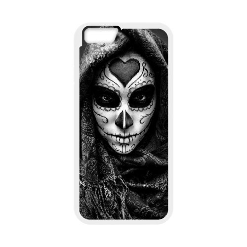 iPhone 6/6S Plus Case, with Best Seller Day of The Dead Suger Skull Girl 7.[KikiBang]