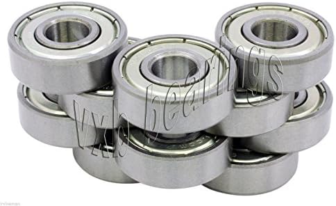 Pack of 10 Small Miniature Ball Bearings Micro Mini NEW Tiny Slim Affordable