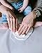 Pearhead Babyprints Baby No Bake Handprint or Footprint Keepsake Ornament - Makes A Perfect Holiday Gift, Star