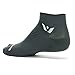Swiftwick - Aspire ONE, Ankle Socks for Running and Cycling, Gray , Small