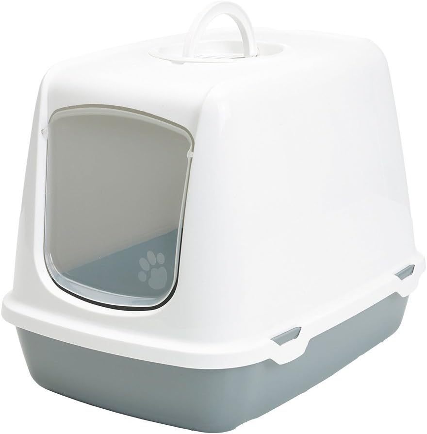 Beeztees Oscar Cat Litter Pan, Light Green