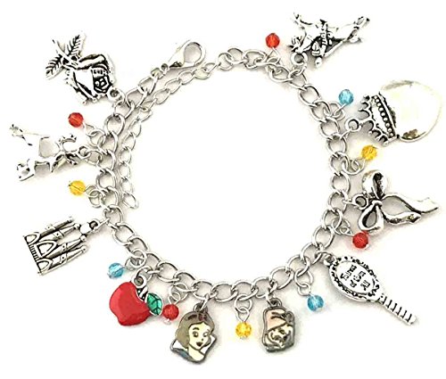 TV and Movie Inspired Jewelry Collection (White Snow Charm Bracelet)