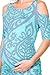 My Bump Women's Cold Shoulder Fitted Maternity Dress W/Side Ruched