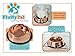 Petrageous Stainless Steel Dog Bowl – Bronze Copper Cat Food Dish Won't Rust Or Corrode - Dishwasher Safe Dog Food Dish – Non Slip Base Prevents from Sliding Around The Floor