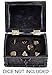 Forged Dice Co. Deluxe Dragon Dice Storage Box - Container holds up to 6 sets of Polyhedral Dice or 42 Individual Dice