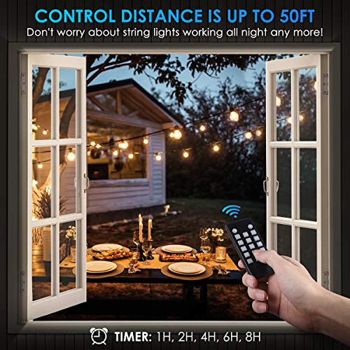 Outdoor Dimmer, 240W String Light Dimmer, Wireless RF Smart Plugin Outdoor Dimmer Switch