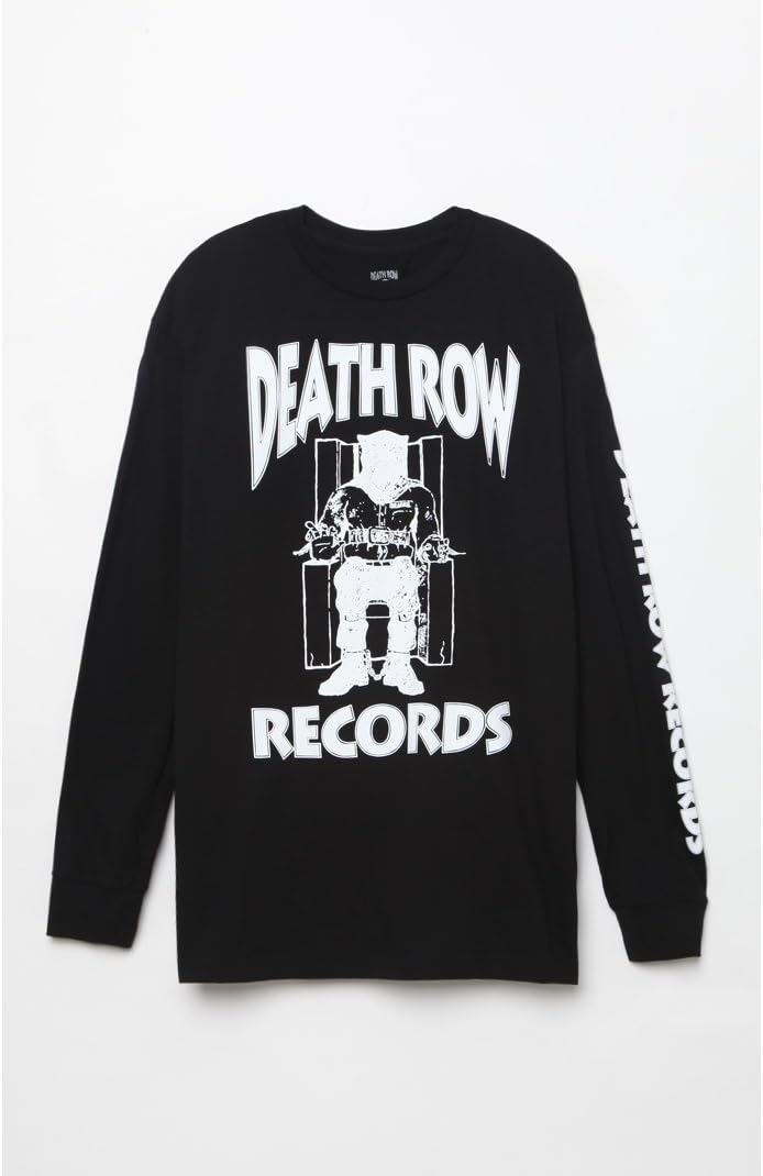 PacSun Mens Death Row Records Long Sleeve T-Shirt