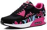 DADAWEN Women's Breathable Mesh Air Max Sneakers Running Shoe