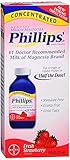 Phillips Concentrated Milk of Magnesia Fresh Strawberry, 8fl.oz - Buy Packs and Save (Pack of 4)
