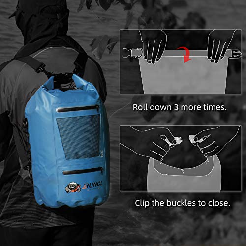 RUNCL Waterproof Dry Bag ANCOHUMA, Dry Compression Sack, Dry Backpack