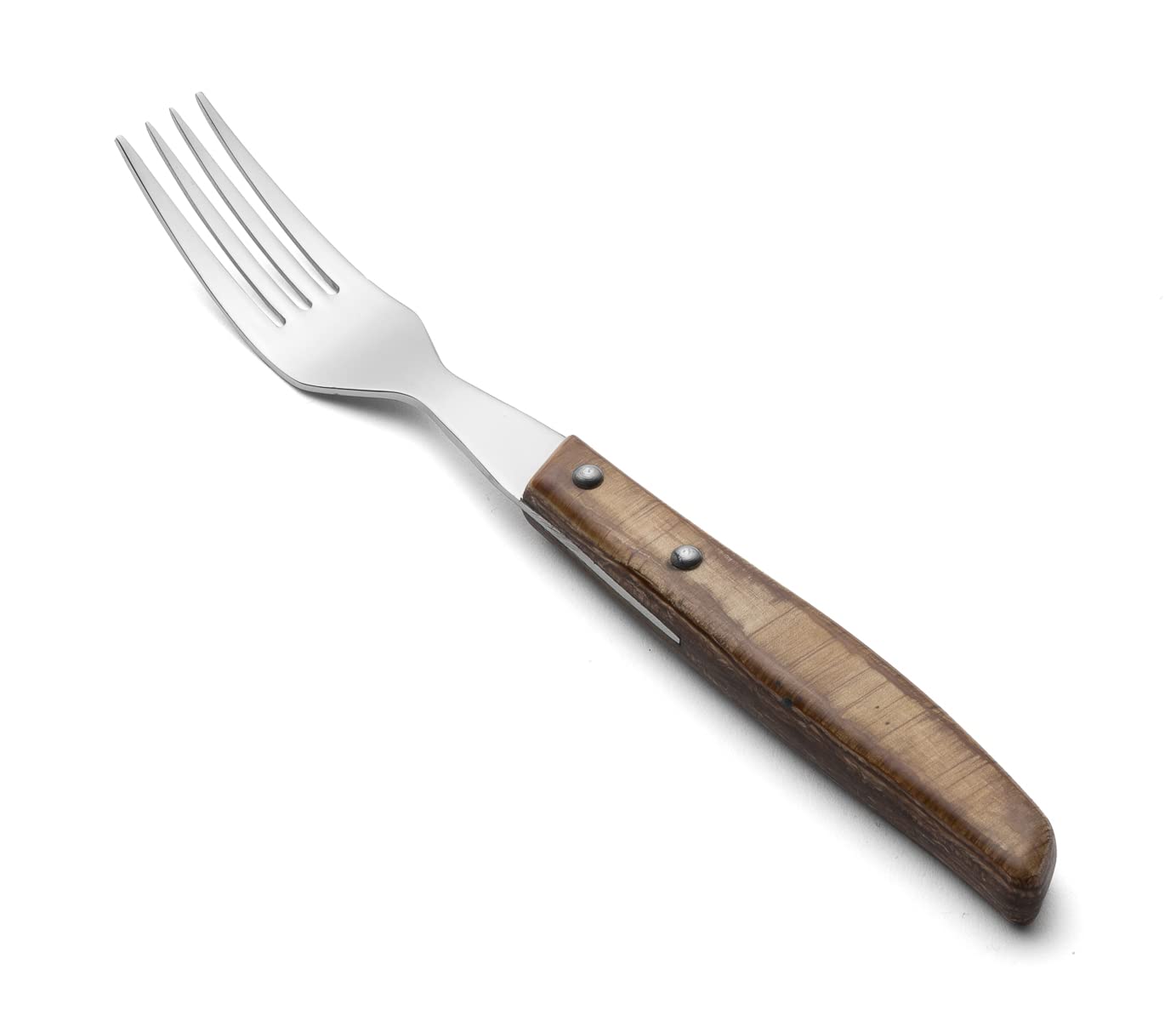 Arcos Nitrum Stainless Steel Meat Fork, 85 gr. Ergonomic Handle Polyoxymethylene Pom and Blade 90 mm. Table Series Cut and Mince Roasted Meats, Chops or Steaks. Colour: Brown.