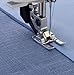 HONEYSEW Presser Foot for Pfaff Household Sewing Machine (6mm Open Toe Satin Stitch Metal Applique Foot)