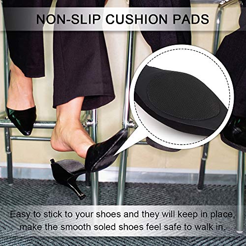 Dr. Foot SelfAdhesive NonSkid Shoe Pads Anti Slip Shoe Grips for High Heels, AntiShedding Non