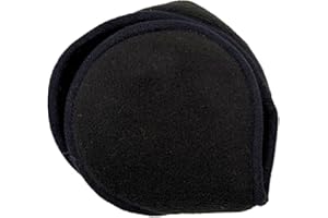 Winter Men Earmuffs, Big Size Foldable Polar Fleece Ear Warmers Women Adjustable Ear Muffs for Outdoor Activities