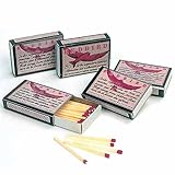 Redbird Strike Anywhere Matches (10 Packs of 30) - 6 Bundle