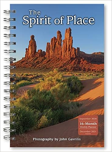 spirit rock calendar 2021 2021 The Spirit Of Place 16 Month Weekly Planner John Gavrilis 9781531911676 Amazon Com Books spirit rock calendar 2021