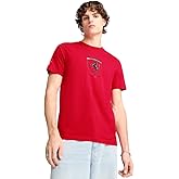 PUMA Men's Standard Scuderia Ferrari Formula 1 Graphic T-Shirt, Big Shield Tonal Rosso Corsa SS25, Small