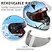 OSNICH Japanese Anime Full Face Motorcycle ATV Street Bike Helmet MS-850 Warrior (Adult and Youth Sizes, DOT Certified)